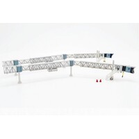 JC Wings 1/200 Airport Passenger Bridge B737 (Transparent) Diecast Aircraft