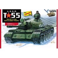 Lindberg HL415 1/35 USSR T-55 Battle Tank