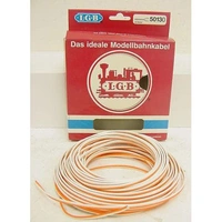 LGB G Orange/White 2-Wire Cbl, 20m