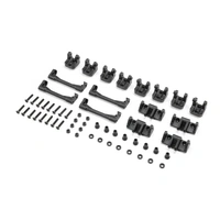 Losi Dual Shock Mounting Set, 8pcs, LMT 2.0