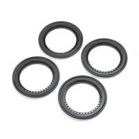 Losi Black Snap in Beadlock Rings, 4pcs, LMT 2.0