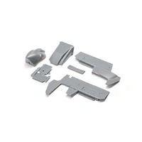 Losi Body Panel Set, Silver, 22S Sprint Car