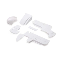 Losi Body Panel Set, White, 22S Sprint Car