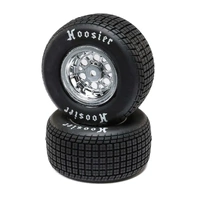 Losi Mounted Rear Tyre Set, Soft, 22S Sprint Car