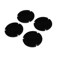 Losi Wheel Cover Set, Black, 22S Sprint Car