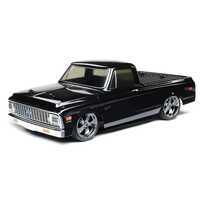 Losi 1/10 V100 1972 Chevy C10 Pickup Truck On-Road RTR Black LOS03034T2