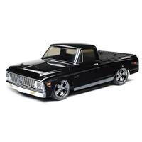 Losi 1/10 V100 1972 Chevy C10 Pickup Truck On-Road RTR Black LOS03034T2