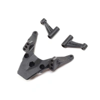 Losi Front Bulkhead and L/R Brace, Mini T 2.0