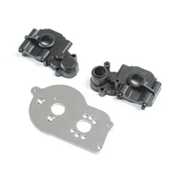 Losi Transmission Case and Motor Plate, Mini-B