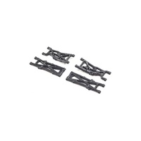 Losi Front and Rear Suspension Arm Set, Mini T 2.0