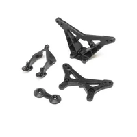 Losi Front and Rear Shock Tower including Wing Stay to suit Mini-B