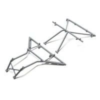 Losi Roll Cage, Roof, Front, Gray, Rock Rey