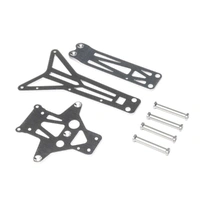 Losi Top Chassis Brace and Standoffs, Front/Rear, RZR Rey