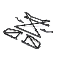 Losi Shock Tower, Rear Body and Center Brace, Baja Rey 2.0