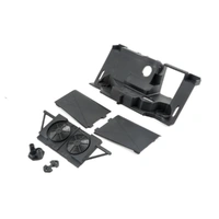 Losi Rear Bulkhead,Fan Panel, Mud Guards, Baja Rey