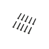 Losi M2.5 x 16mm Button Head Screws, 10pcs