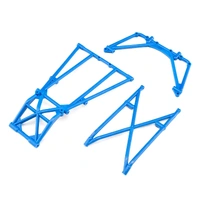 Losi Blue Rear Cage and Hoop Bars, LMT