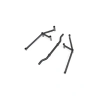 Losi Rear Cage Body Support, Black, LMT Mega
