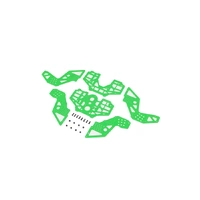 Losi Chassis Set, Green, King Sling