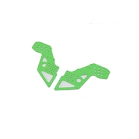 Losi Front Chassis Plate, Green, 2pcs, King Sling