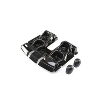 Losi Interior with helmets, Clear, Super Baja Rey