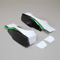 Losi L/R Rear Fender Set, Black, Super Baja Rey