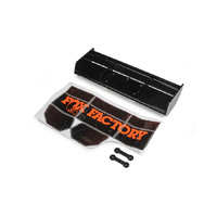 Losi Rear Wing, FOX, Black, DBXL-E 2.0