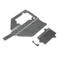 Losi Chassis & Motor Cover Plate, Super Baja Rey
