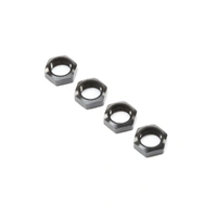 Losi Wheel Nut, Black (4), Super Baja Rey