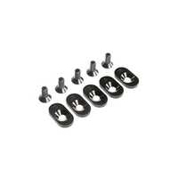 Losi Engine Mount Insert and Screws, Black, 19T, 5ive-T 2.0 LOS252101