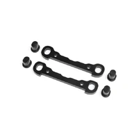 Losi Black Front Hinge Pin Braces , DBXL 2.0
