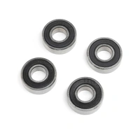 Losi 8x19x6mm Rubber Sealed Ball Bearing, 4pcs, DBXL 2.0