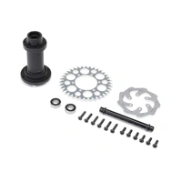 Losi Complete Rear Hub Assembly, ProMoto-MX