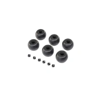 Losi Lean Bar Wheels and Stops, 6pcs, ProMoto-MX