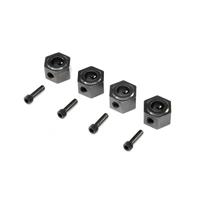 Losi 12mm Machined Wheel Hex, 4pcs, LMT