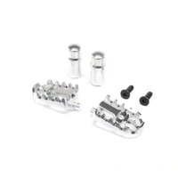 Losi Aluminium Foot Pegs, Silver, ProMoto-MX/SM
