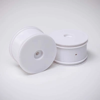 Losi Rear Wheel, White, 2pcs, Mini-B