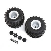 Losi Mounted Monster Truck Tyres, 2pcs, LMT