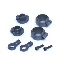 Losi Shock Spring Clamps & Cups, LOSA5023