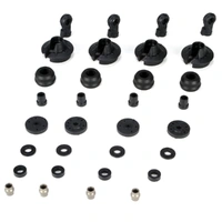 Losi Shock Plastics and Balls , 4pcs, 5TT