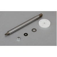 Losi Nutted Shock Shaft and Piston Kit, Rear, 5IVE-T