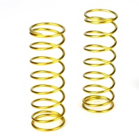 Losi Front Springs 10.3lb Rate, Gold Pair, 5IVE-T, LOSB2964