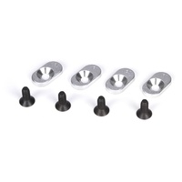 Losi Engine Mount Inserts & Screws, 20T (4): 5-T, LOSB5802