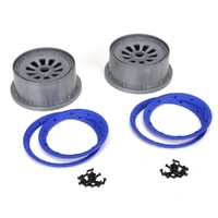 Losi Wheel and Beadlock Set , 2pcs, 5TT