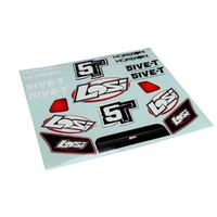 Losi Grill, Lights and Logo Sticker Sheet, 5IVE-T