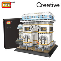 LOZ Architecture Series Arc de Triomphe (1188pcs) Mini Building Bricks LOZ1028