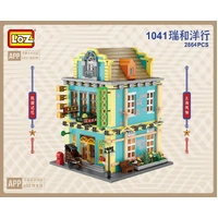 LOZ Chinese Chic Series Republic Auction House (2864pcs) Mini Building Bricks LOZ1041