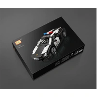 LOZ Mini Car Series Lamborghini Police Car Mini Building Bricks LOZ1113