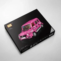LOZ Mini Car Series Pink SUV (652 pcs) Mini Building Bricks LOZ1129