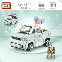 LOZ Mini Car Series MINI Convertible (779 pcs) Mini Building Bricks LOZ1132